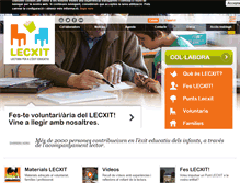 Tablet Screenshot of lectura.cat